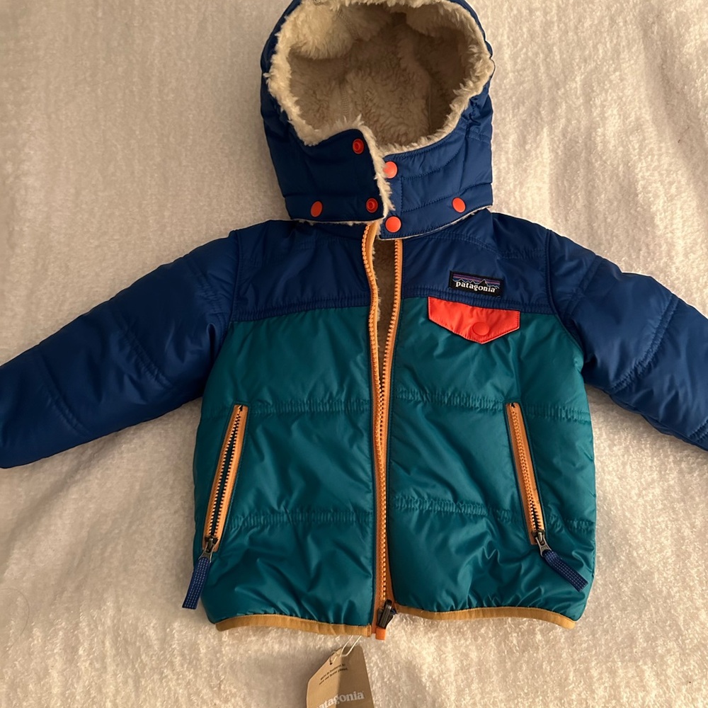Patagonia reversible tribbles jacket